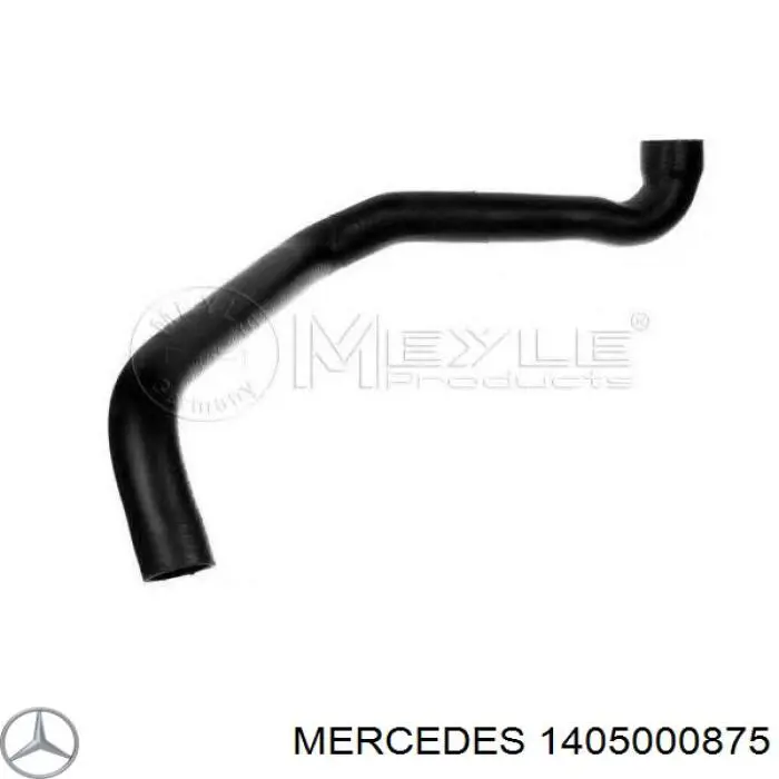 Патрубок системы охлаждения Mercedes A1405000375