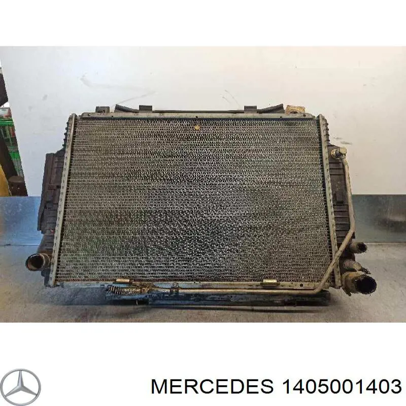 1405001403 Mercedes радиатор