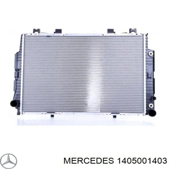 A1405001603 Mercedes Радиатор основной