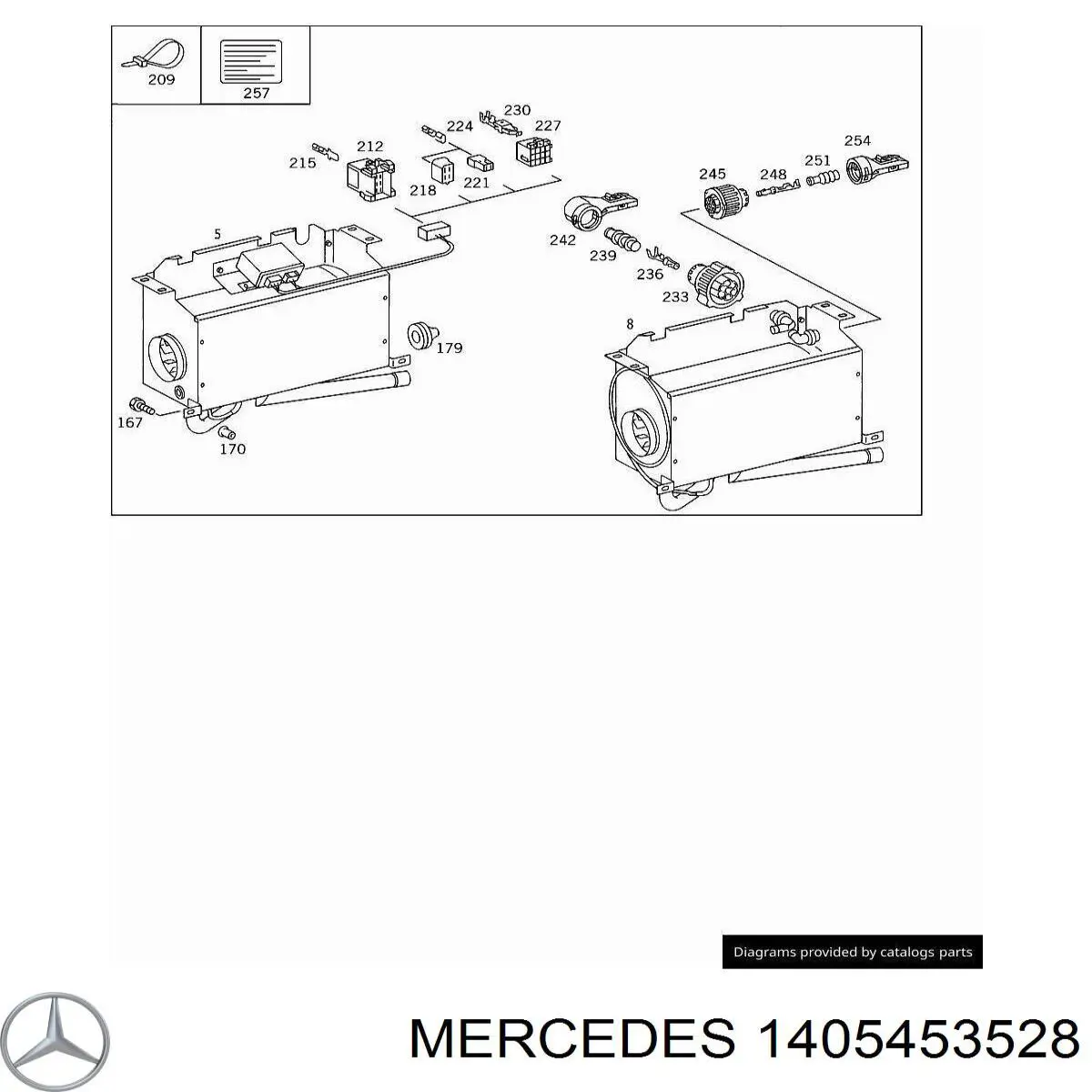 Купить A1405453528 Mercedes 