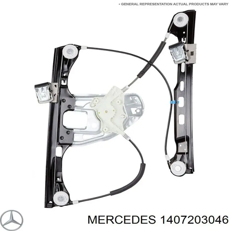 1407203046 Mercedes механизм стеклоподъемника двери передней правой