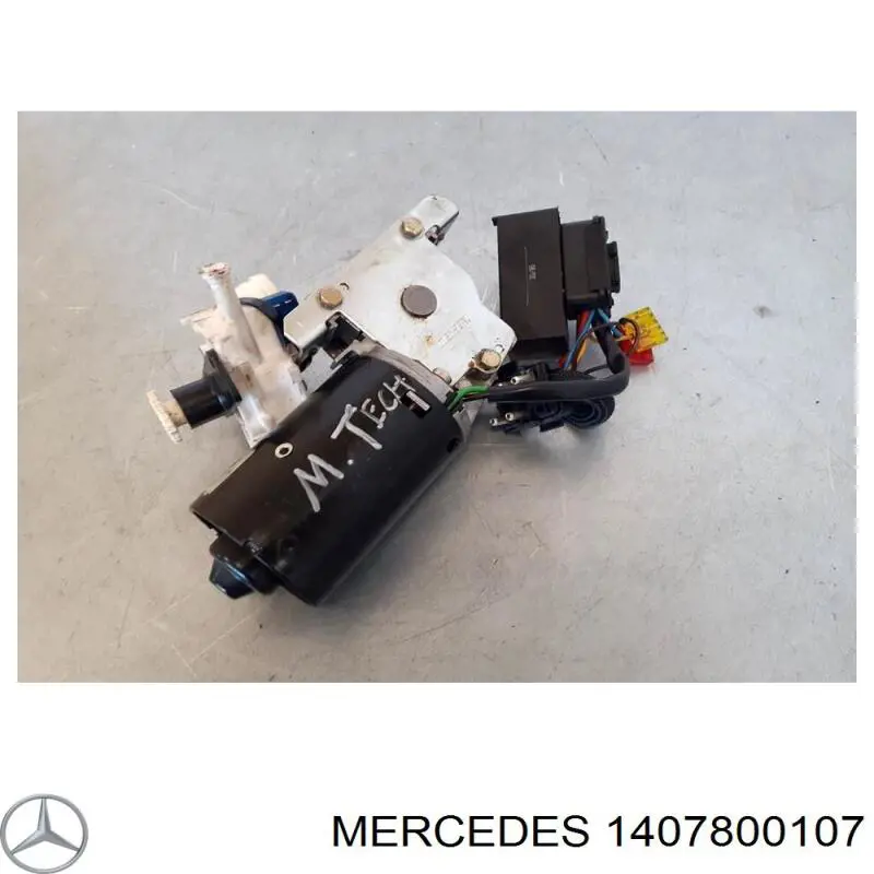 Мотор привода люка на Mercedes S (W140)