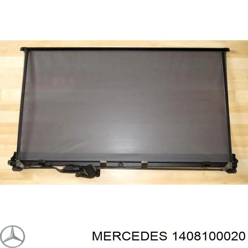 Шторка багажника на Mercedes S (W140)