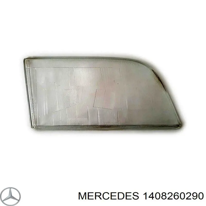 1408260290 Mercedes стекло фары правой