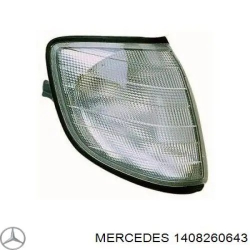 Поворотник правый 1408260643 Mercedes
