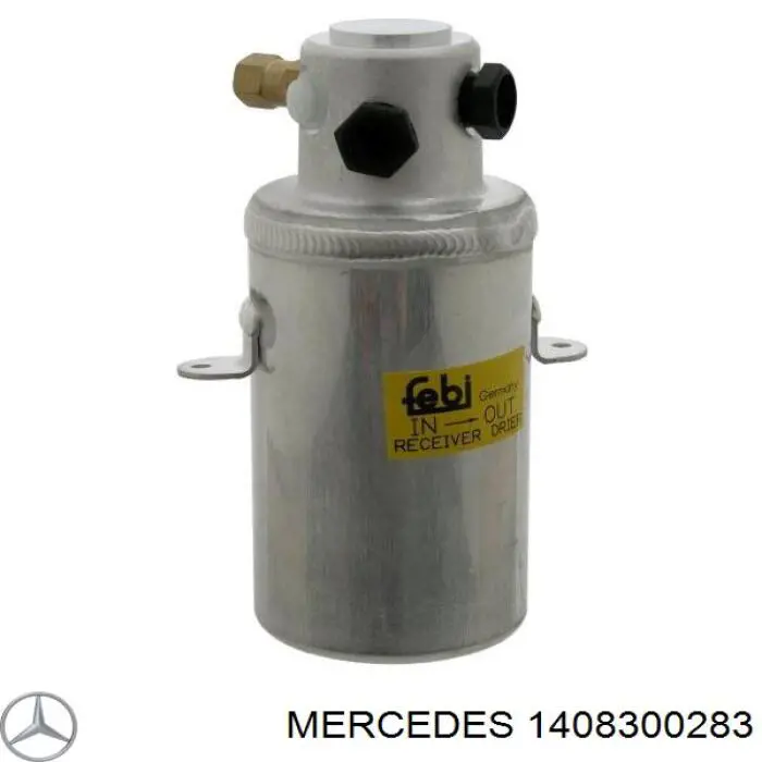 1408300283 Mercedes ресивер-осушитель кондиционера
