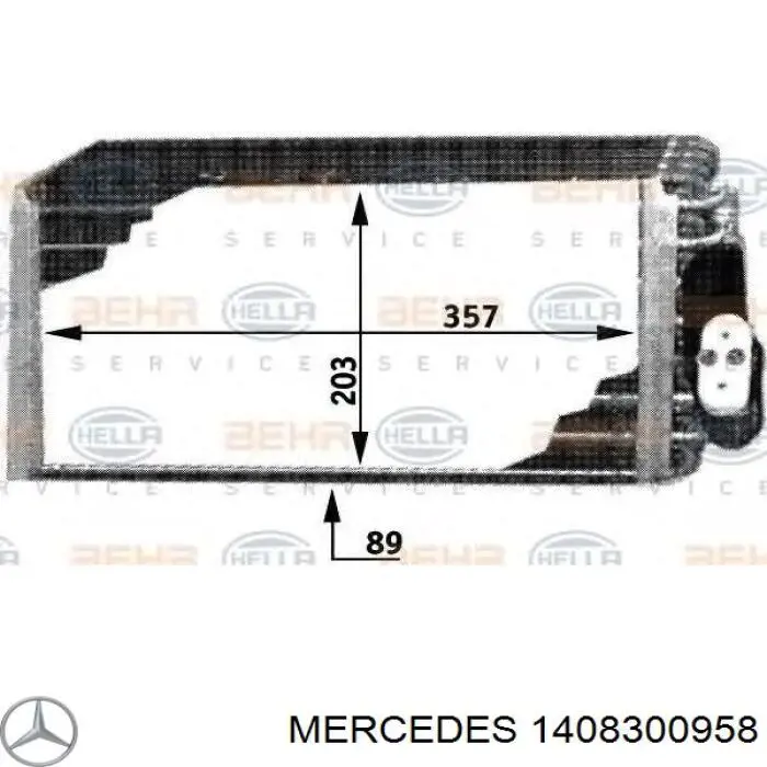 1408300958 Mercedes испаритель кондиционера