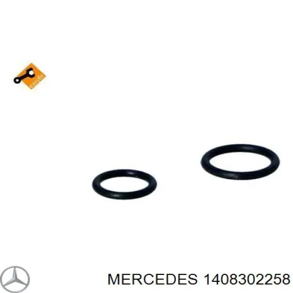 1408302258 Mercedes испаритель кондиционера