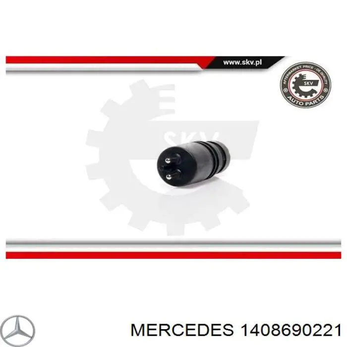Купить 1408690221 Mercedes Моторчик омывателя переднего стекла