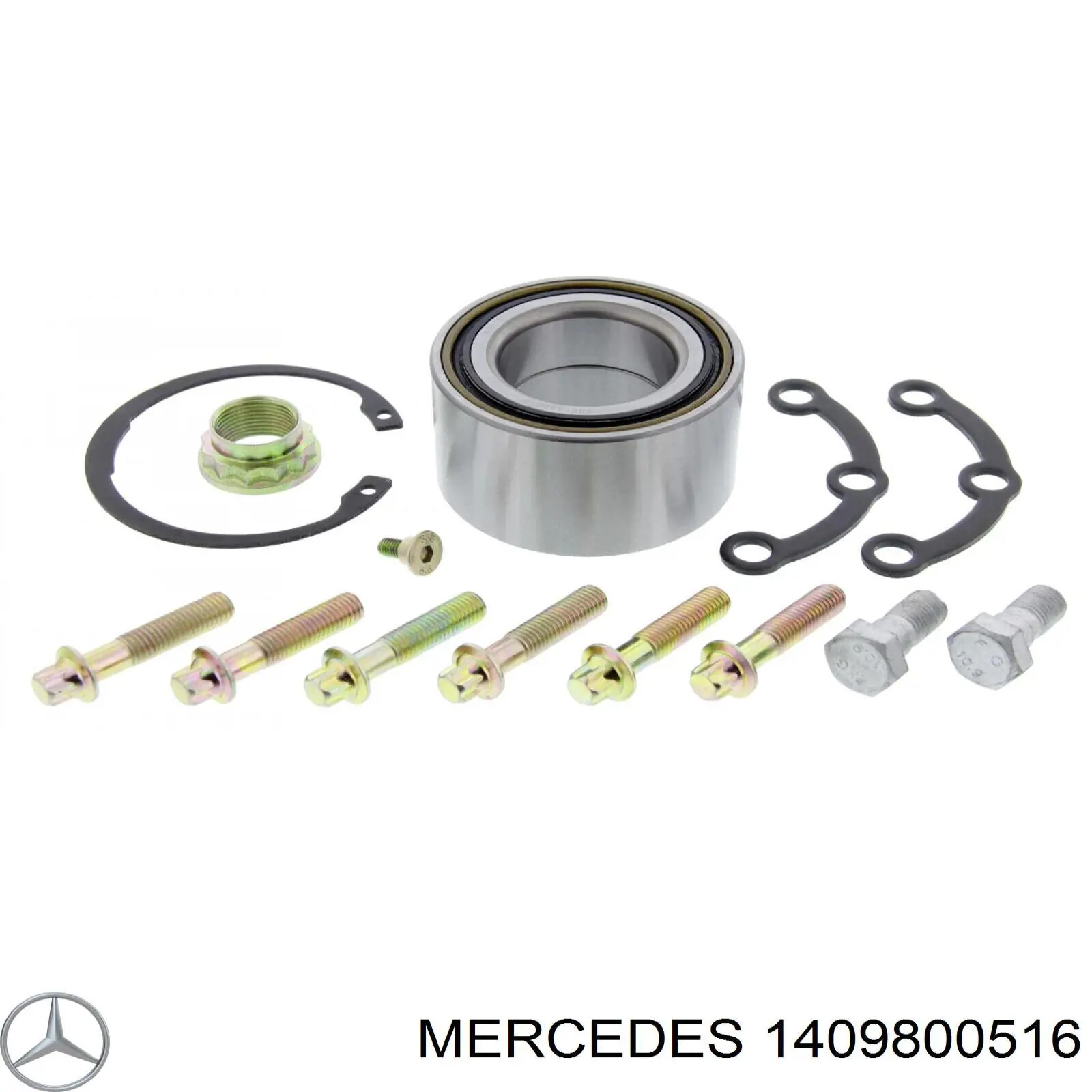 Подшипники задней ступицы Mercedes 1409800516 цена, от 20.88 USD