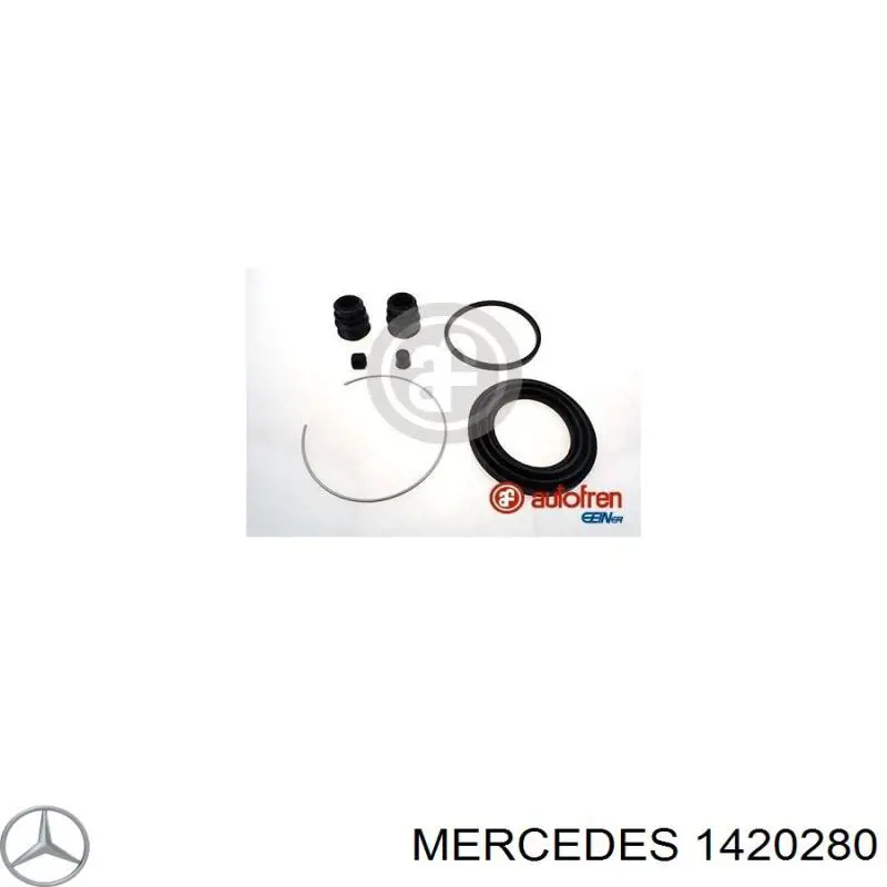 1420280 Mercedes прокладка выпускного коллектора правая