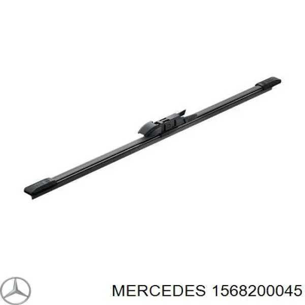1568200045 Mercedes limpa-pára-brisas de vidro traseiro