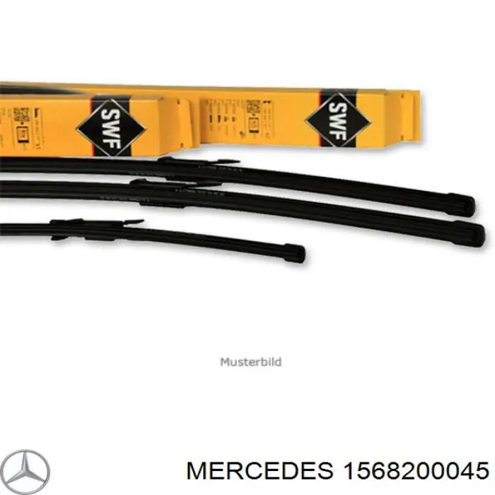 Купить 1568200045 Mercedes Дворник стеклоочистителя задний