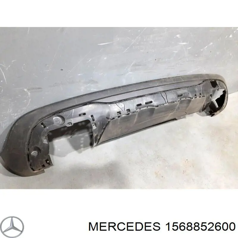 Нижняя часть заднего бампера 1568852600 Mercedes