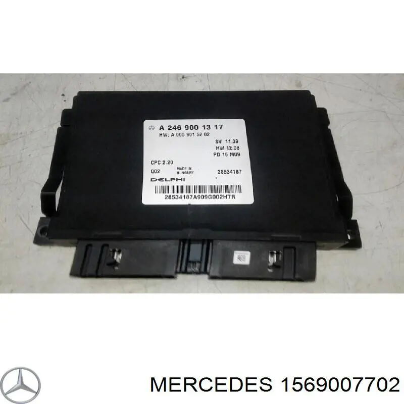 1569007702 Mercedes unidade de controlo de sinais sam