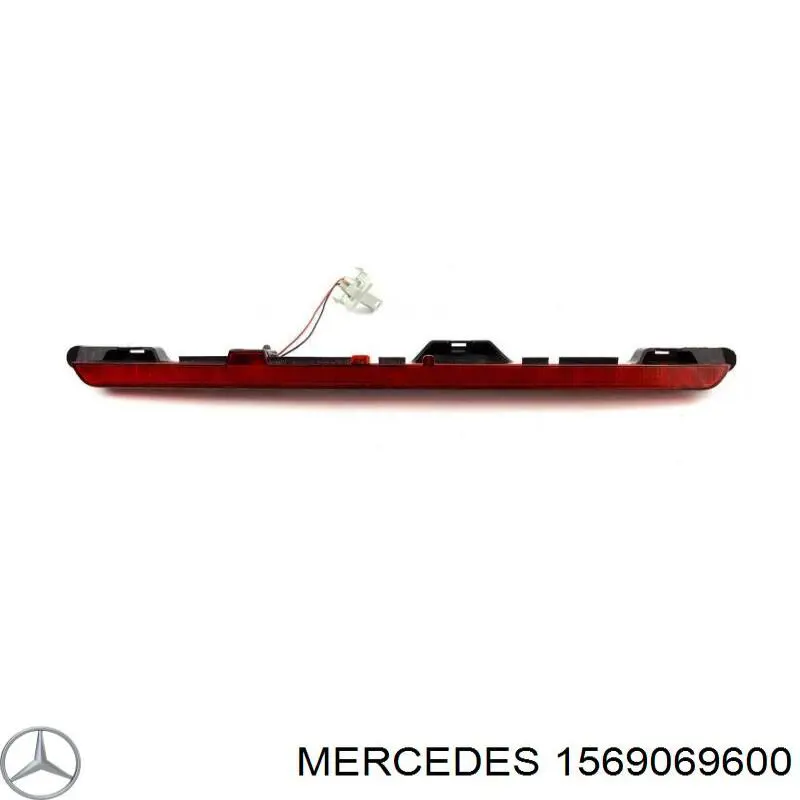 Sinal de parada traseiro adicional para Mercedes E  S213