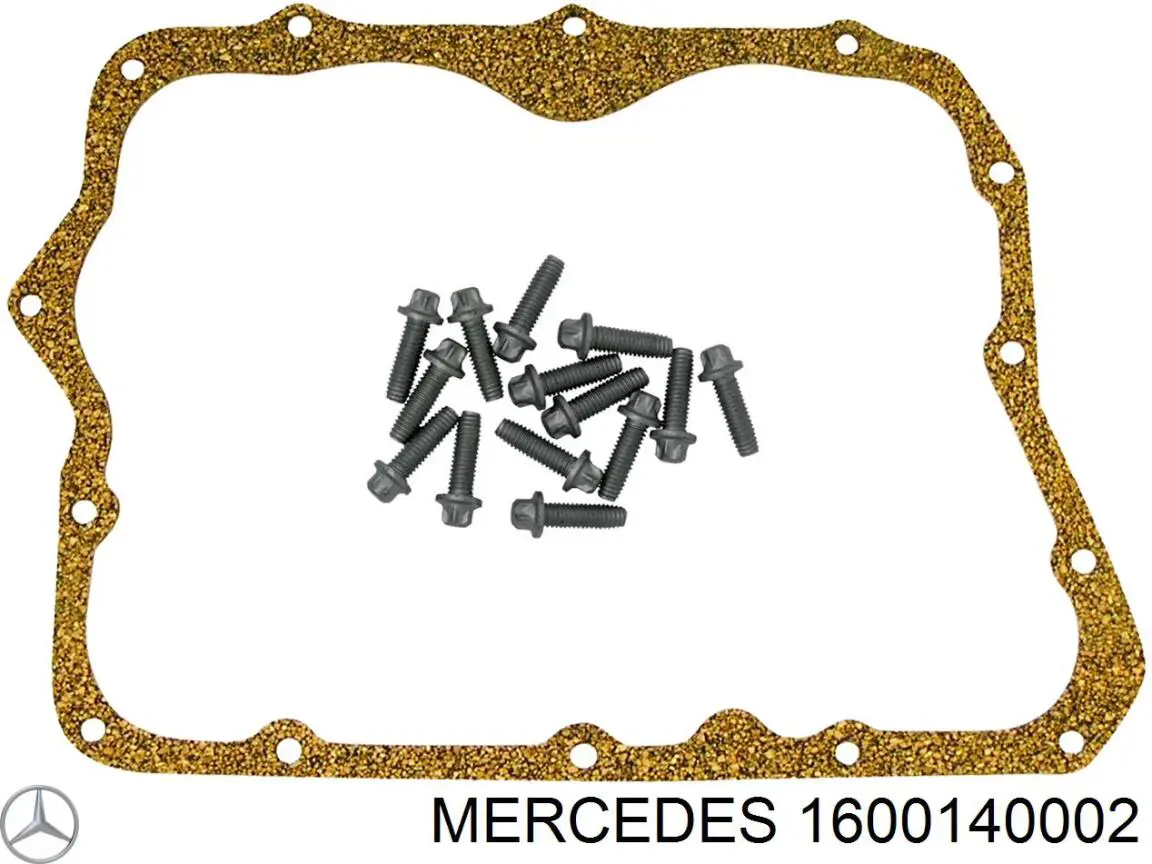 Поддон двигателя 1600140002 Mercedes