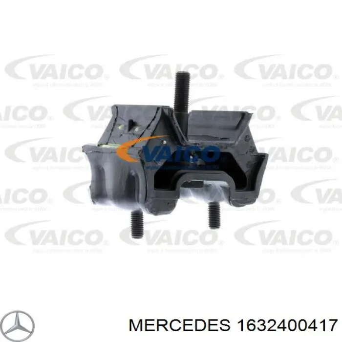 1632400417 Mercedes подушка (опора двигателя правая)