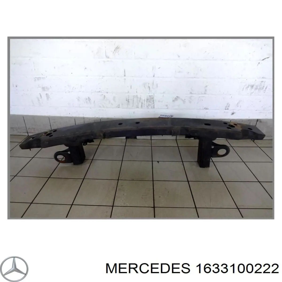 Reforçador do pára-choque dianteiro para Mercedes ML/GLE  W163