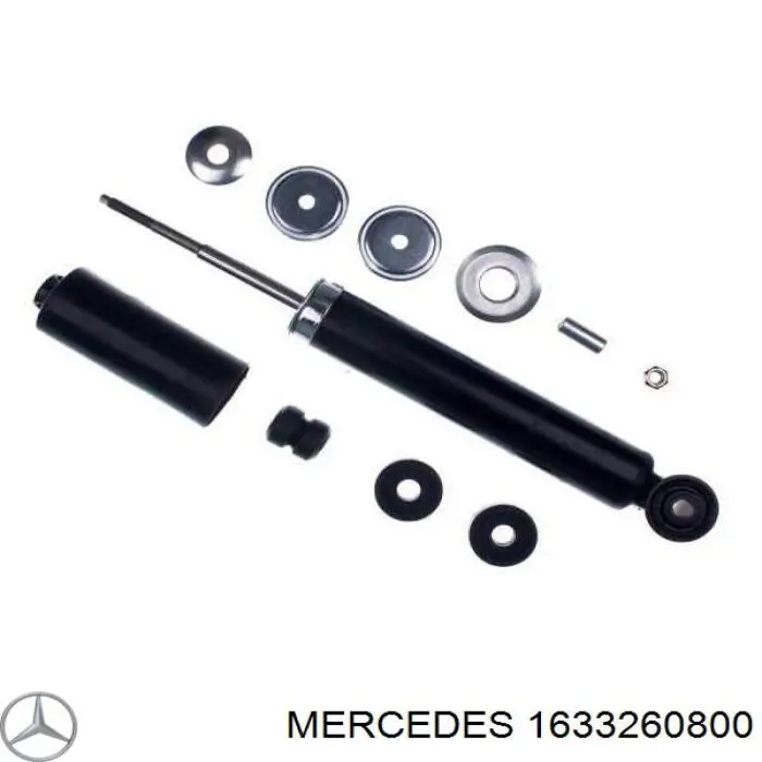 1633260800 Mercedes amortecedor dianteiro