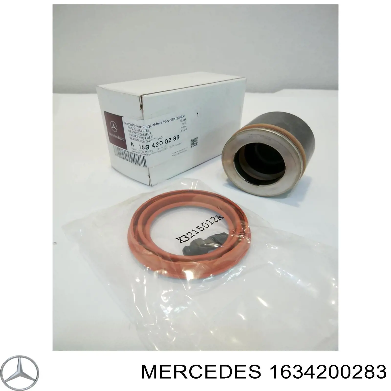 A1634200283 Mercedes pistão de suporte do freio dianteiro
