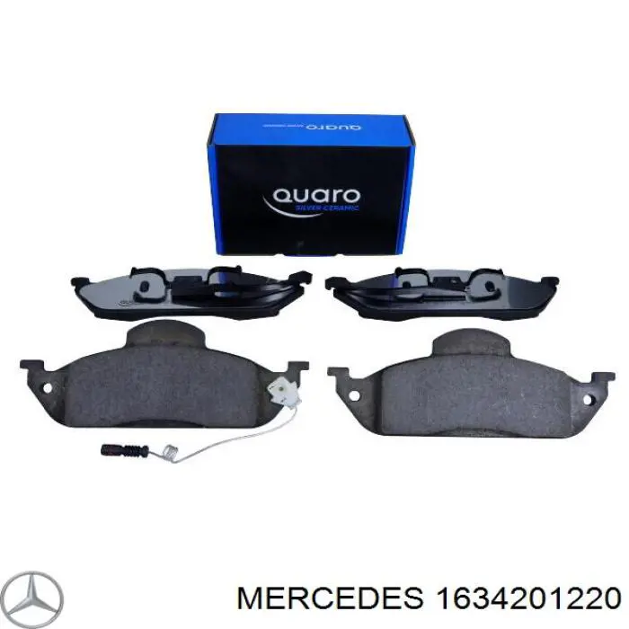 Тормозные колодки Mercedes 1634201220