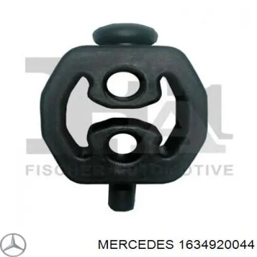 1634920044 Mercedes coxim de fixação do silenciador