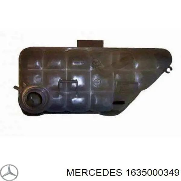 Бачок системы охлаждения 1635000349 Mercedes