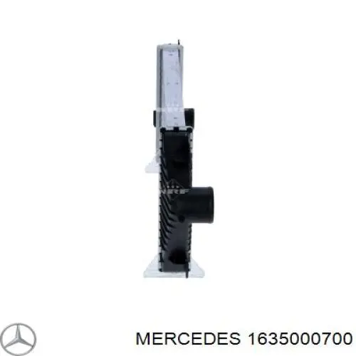 1635000700 Mercedes radiador de intercooler