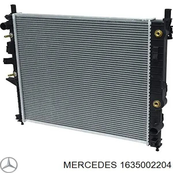 Радиатор 1635002204 Mercedes