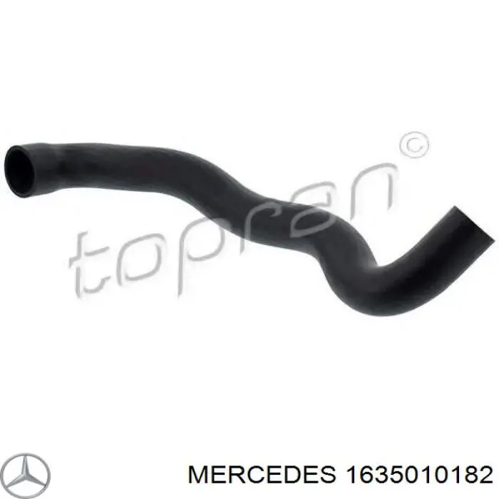 Купить 1635010182 Mercedes Патрубок радиатора