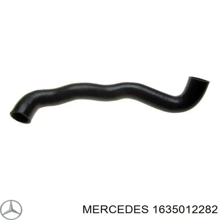 1635012282 Mercedes шланг (патрубок радиатора охлаждения верхний)