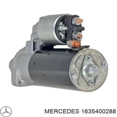 Вентилятор (крыльчатка) радиатора кондиционера правый Mercedes 1635400288