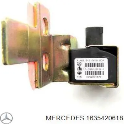 Датчик поперечного ускорения (ESP) на Mercedes SLK-Class (R170)
