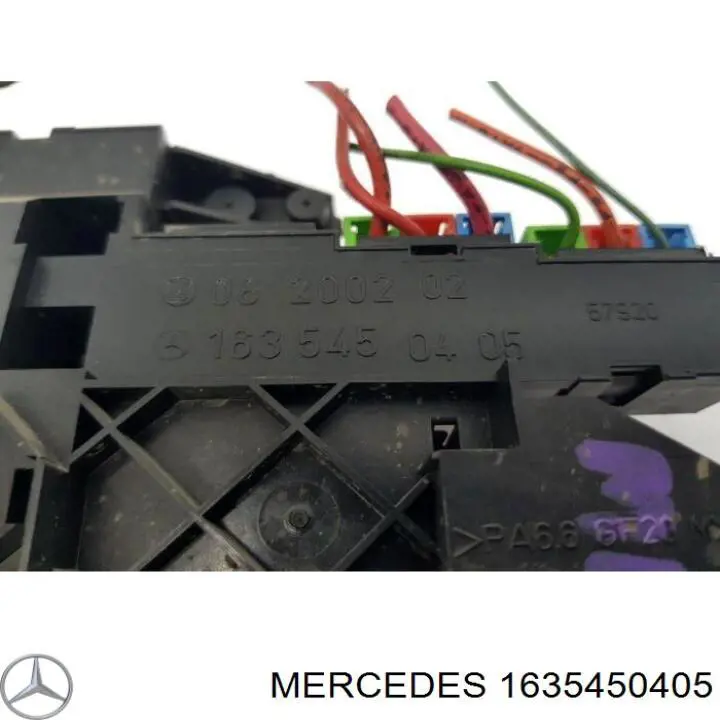 Монтажный блок на Mercedes ML/GLE (W163)