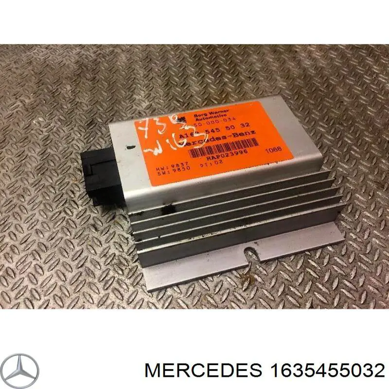 Модуль управления раздаточной коробкой на Mercedes ML/GLE (W163)