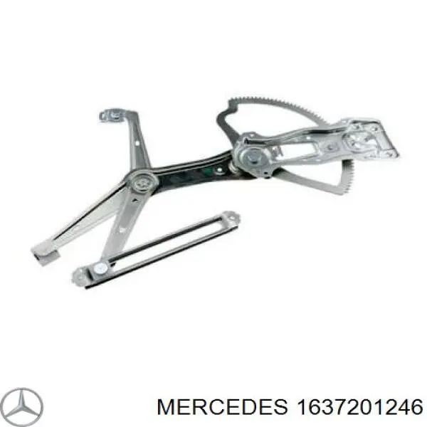 Механизм стеклоподъемника двери передней, правой на Mercedes ML/GLE (W163)