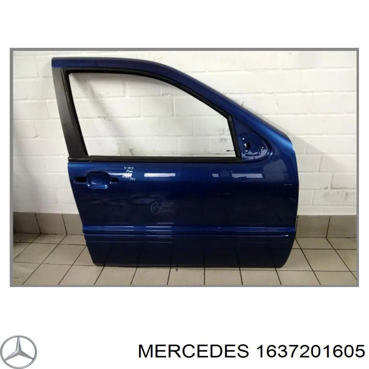 Передняя правая дверь Мерседес-бенц МЛ/ГЛЕ W163 (Mercedes ML/GLE)