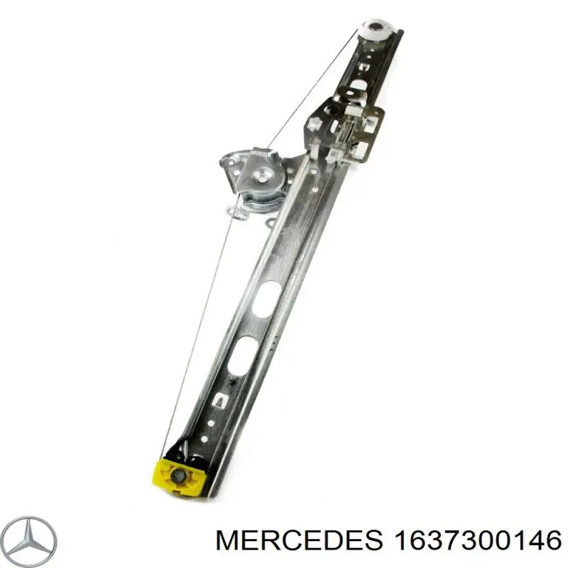 1637300146 Mercedes механизм стеклоподъемника двери задней левой