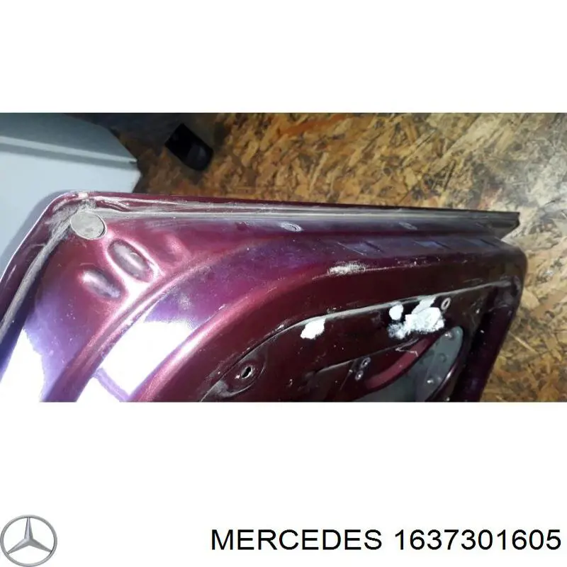 Дверь пассажирская задняя правая Mercedes 1637301605 цена, от 27.93 USD