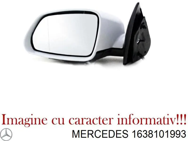 Зеркало заднего вида, левое Mercedes A1638101993 цена, от 317.10 USD