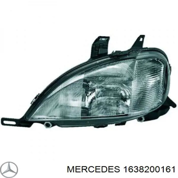 Купить 1638200161 Mercedes Фара левая передняя