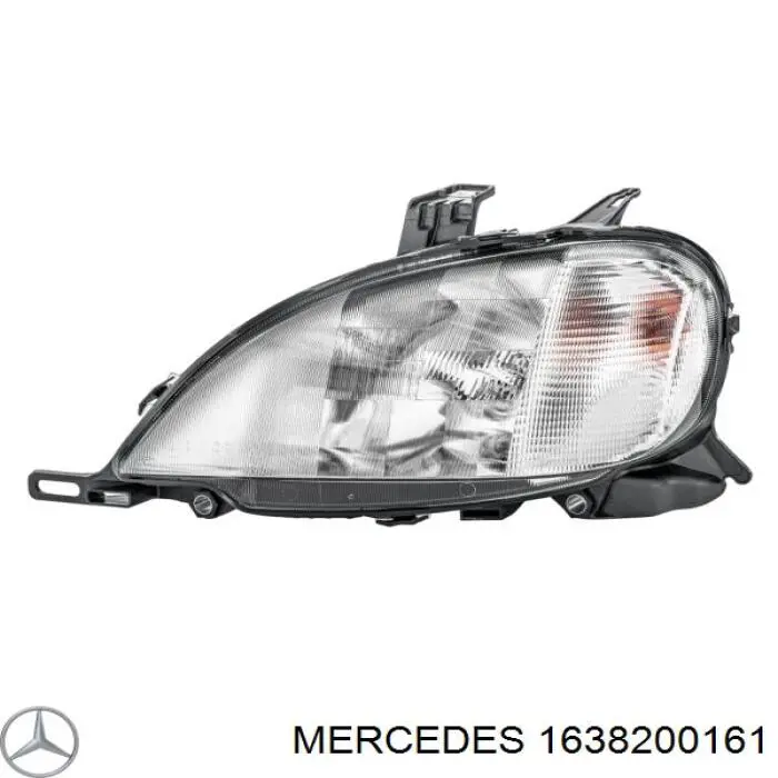 1638200161 Mercedes Фара