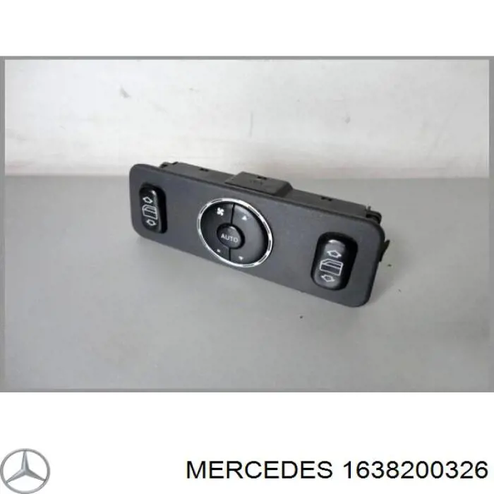 Unidade de botões traseira de controlo de elevador de vidro para Mercedes ML/GLE (W163)