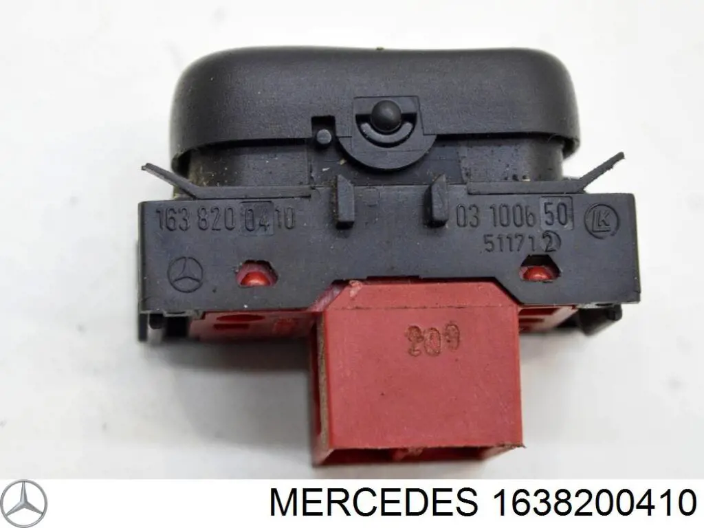 Купить 1638200410 Mercedes Кнопочный блок управления стеклоподъемником центральной консоли