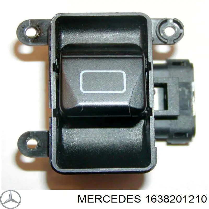 1638201210 Mercedes Кнопочный блок управления стеклоподъемником центральной консоли