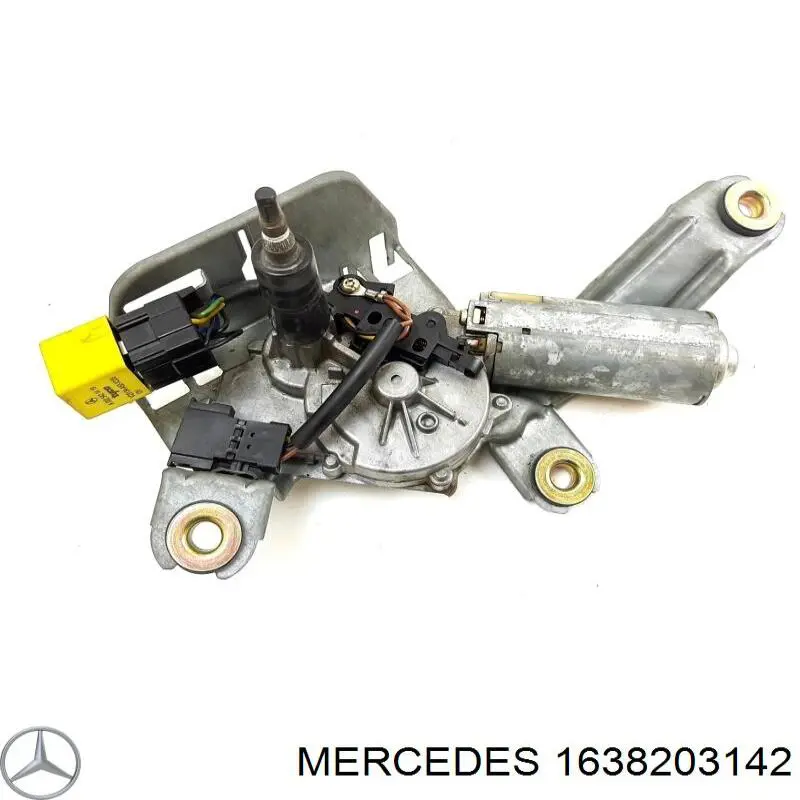 1638203142 Mercedes мотор стеклоочистителя заднего стекла