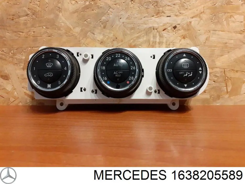 Unidade de controlo dos modos de aquecimento/condicionamento para Mercedes ML/GLE (W163)