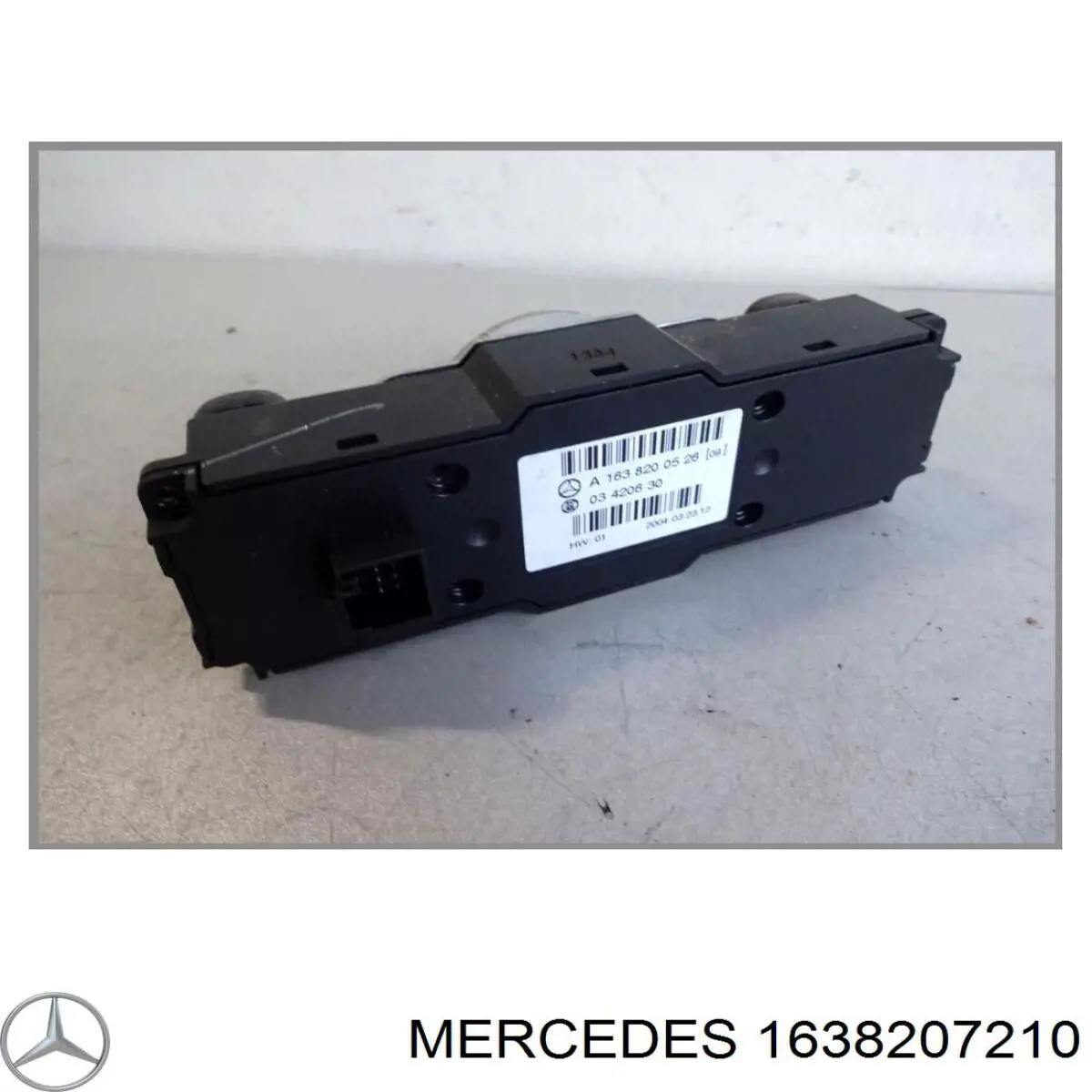 Центральная кнопка подъемника стёкол Mercedes 1638207210 цена, от 37.25 USD