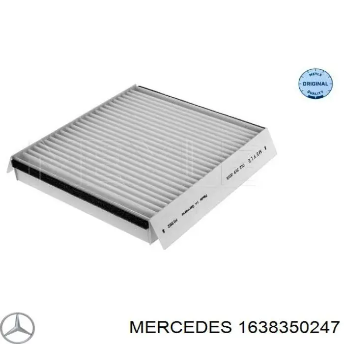 1638350247 Mercedes фильтр салона